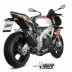 Mivv Aprilia Tuono V4 1100 18 - 2020 Terminale Di Scarico Moto Marmitta Speed Edge Inox Nero