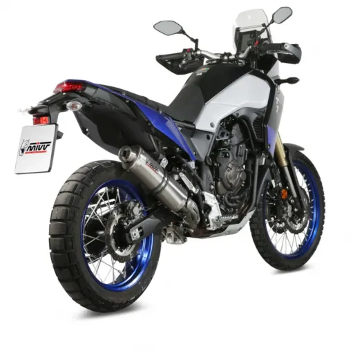 Mivv Yamaha Tenere' 700 Terminale Di Scarico Moto Marmitta Oval Inox Omologato