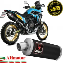 Mivv Yamaha Tenere' 700 Terminale Di Scarico Moto Marmitta Dakar Inox Nero Omologato