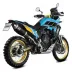 Mivv Yamaha Tenere' 700 Terminale Di Scarico Moto Marmitta Dakar Inox Nero Omologato