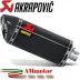 Akrapovic Yamaha Yzf R6 08 2009 Terminale Di Scarico Slip-On Line Carbonio Moto Omologato