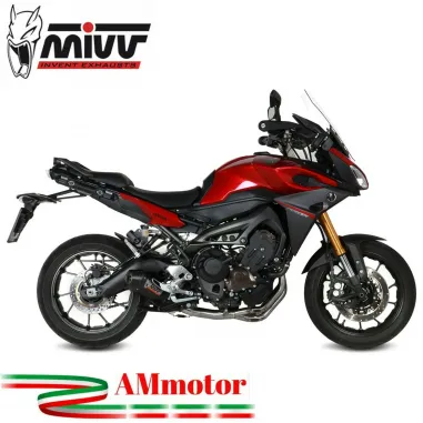 Scarico Completo Mivv Yamaha Tracer 900 15 - 2020 Terminale Oval Carbon Cap Moto