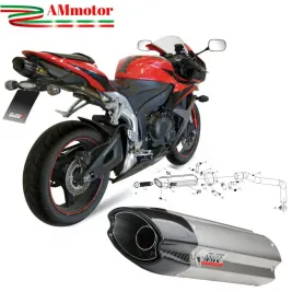 Mivv Cbr 600 RR 07 - 2016 Honda Terminale Di Scarico Moto Marmitta Suono Inox