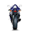 Akrapovic Yamaha Yzf R6 10 2016 Terminale Di Scarico Slip-On Line Titanio Moto Omologato