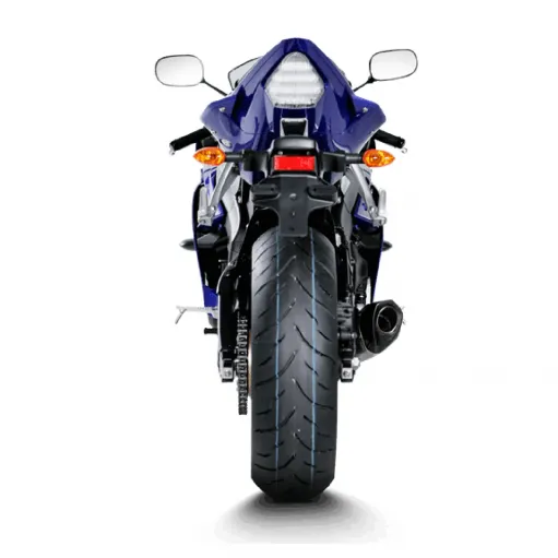 Akrapovic Yamaha Yzf R6 10 2021 Terminale Di Scarico Slip-On Line Titanio Moto