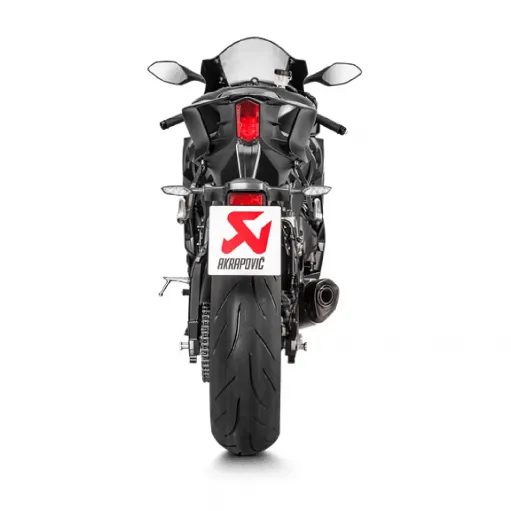 Akrapovic Yamaha Yzf R6 10 2021 Terminale Di Scarico Slip-On Line Titanio Moto
