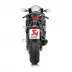 Akrapovic Yamaha Yzf R6 10 2021 Terminale Di Scarico Slip-On Line Titanio Moto