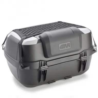 Bauletto Moto Givi 45 Litri Monolock Nero Universale Kit Completo Di Schienalino