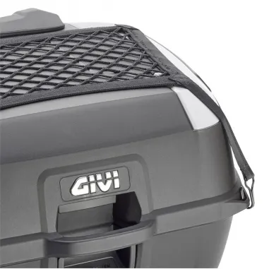 Bauletto Moto Givi 45 Litri Monolock Nero Universale Kit Completo Di Schienalino