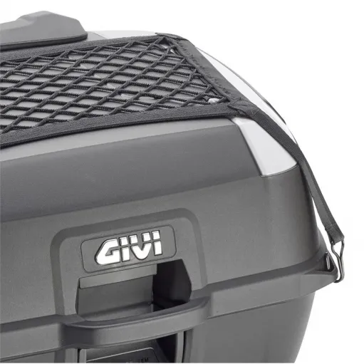 Bauletto Moto Givi 45 Litri Monolock Nero Universale Kit Completo Di Schienalino