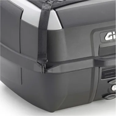 Bauletto Moto Givi 45 Litri Monolock Nero Universale Kit Completo Di Schienalino