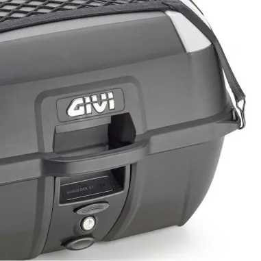 Bauletto Moto Givi 45 Litri Monolock Nero Universale Kit Completo Di Schienalino