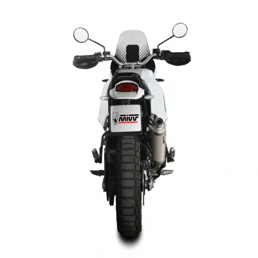 Mivv Ducati DesertX Terminale Di Scarico Moto Marmitta Dakar Titanio Omologato