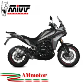 Mivv Moto Morini X-Cape 650 Terminale Di Scarico Marmitta Suono Inox Omologato