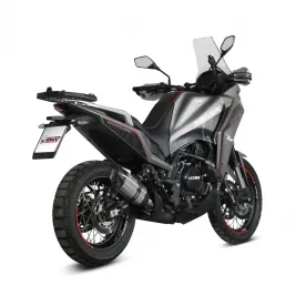 Mivv Moto Morini X-Cape 650 Terminale Di Scarico Marmitta Suono Inox Omologato 2