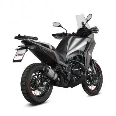 Mivv Moto Morini X-Cape 650 Terminale Di Scarico Marmitta Suono Inox Omologato