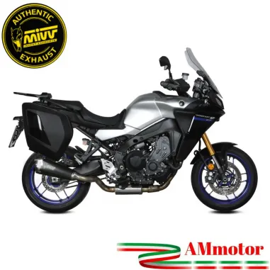 Scarico Completo Mivv Yamaha Tracer 9 / GT Terminale Per Moto Delta Race Inox Nero