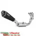 Scarico Completo Mivv Yamaha Tracer 9 / GT Terminale Per Moto Delta Race Inox Nero