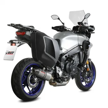 Scarico Completo Mivv Yamaha Tracer 9 / GT Terminale Per Moto Oval Titanio Carbon Cap