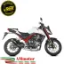 Mivv Honda Hornet 750 CB Terminale Di Scarico Moto Marmitta Gp Pro Carbonio Omologato