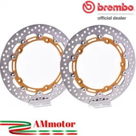 Dischi Freno Brembo Supersport Bmw S 1000 RR K46 09 - 2018 Racing Moto Coppia 320 mm