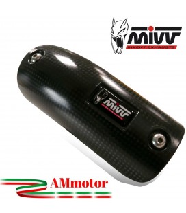 Cover Mivv In Carbonio Per Scarico Honda Hornet 750 Moto Carter Paracalore