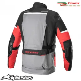 Giacca Moto ALPINESTARS Andes V3 Drystar Jacket Dark Gray / Black / Bright Red 2