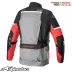 Giacca Moto ALPINESTARS Andes V3 Drystar Jacket Dark Gray / Black / Bright Red