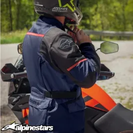 Giacca Moto ALPINESTARS Andes V3 Drystar Jacket Dark blue / Black 2