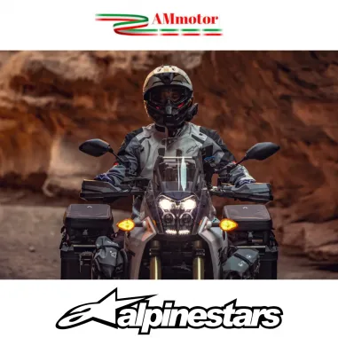 Completo Giacca più Pantalone Moto ALPINESTARS Andes V3 Drystar Jacket Ice Gray Dark Gray