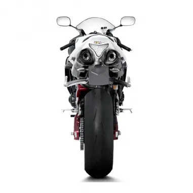 Akrapovic Yamaha Yzf R1 09 2014 Terminali Di Scarico Slip-On Line Carbonio Moto Omologati