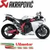 Akrapovic Yamaha Yzf R1 09 2014 Terminali Di Scarico Slip-On Line Carbonio Moto Omologati
