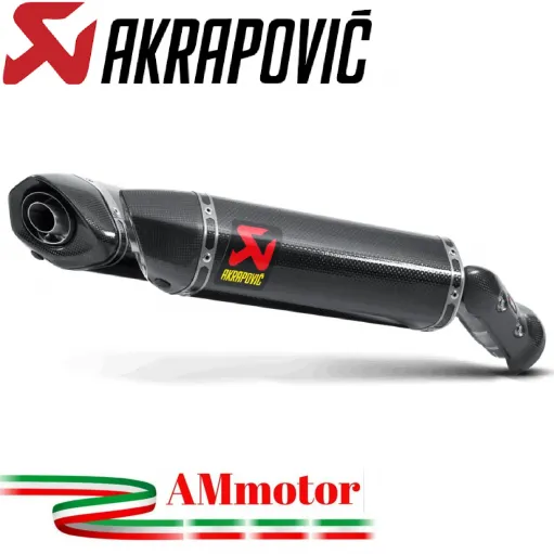 Akrapovic Yamaha Yzf R1 09 2014 Terminali Di Scarico Slip-On Line Carbonio Moto Omologati