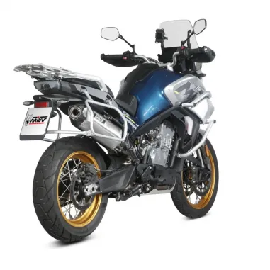 Mivv CF Moto 800MT Terminale Di Scarico Marmitta Speed Edge Inox Omologato