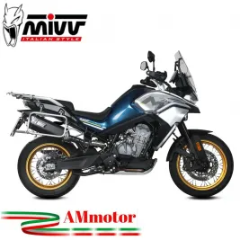 Mivv CF Moto 800MT Terminale Di Scarico Marmitta Speed Edge Nero Omologato