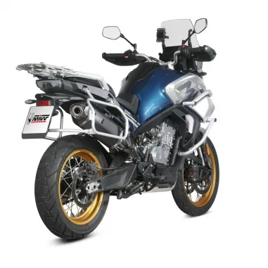 Mivv CF Moto 800MT Terminale Di Scarico Marmitta Speed Edge Nero Omologato