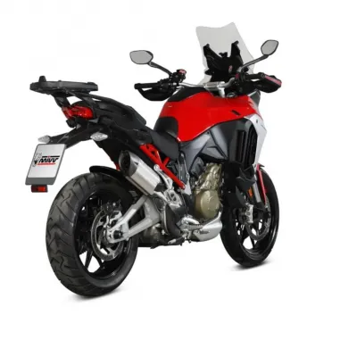 Mivv Ducati Multistrada 1100 V4 / S Terminale Di Scarico Moto Marmitta Suono Inox