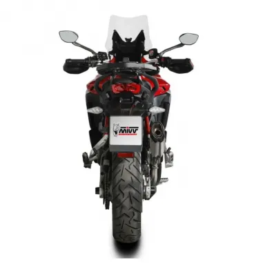 Mivv Ducati Multistrada 1100 V4 / S Terminale Di Scarico Moto Marmitta Suono Inox