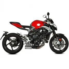 Mivv Mv Agusta Brutale 800 RR Terminali Di Scarico Moto Marmitte Speed Edge Inox 2