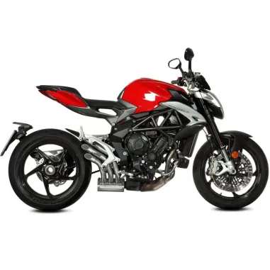 Mivv Mv Agusta Brutale 800 RR Terminali Di Scarico Moto Marmitte Speed Edge Inox