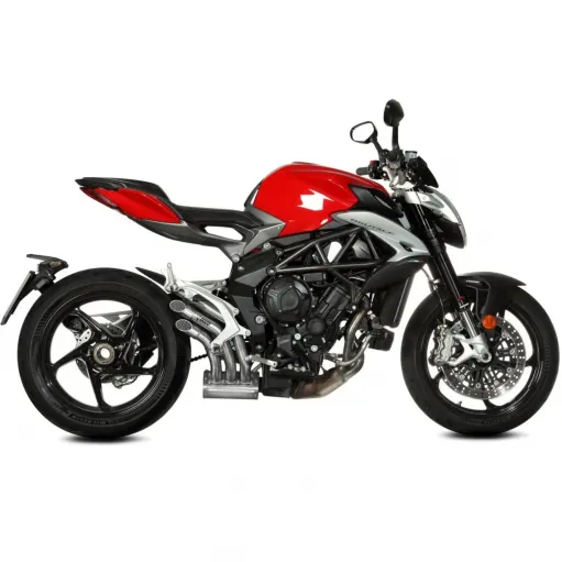 Mivv Mv Agusta Brutale 800 RR Terminali Di Scarico Moto Marmitte Speed Edge Inox