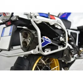 Termignoni Bmw R 1250 GS Terminale Di Scarico Moto Marmitta Relevance Titanio Nero Omologato 2