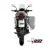 Mivv Honda Transalp 750 Terminale Di Scarico Moto Marmitta Ovale Inox Nero Omologato