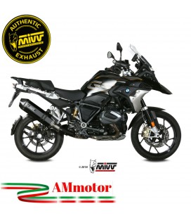Mivv Bmw R 1250 Gs / Adventure Terminale Di Scarico Moto Marmitta Speed Edge Inox Nero