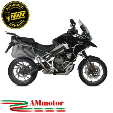 Mivv Triumph Tiger 1200 Terminale Di Scarico Moto Marmitta Dakar Inox Omologato