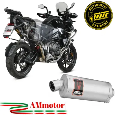 Mivv Triumph Tiger 1200 Terminale Di Scarico Moto Marmitta Dakar Inox Omologato