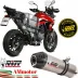 Mivv Triumph Tiger 900 Terminale Di Scarico Moto Marmitta Oval Titanio Carbon Cap Omologato