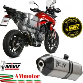 Mivv Triumph Tiger 900 Terminale Di Scarico Moto Marmitta Speed Edge Inox Omologato