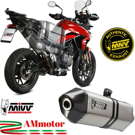 Mivv Triumph Tiger 900 Terminale Di Scarico Moto Marmitta Speed Edge Inox Omologato