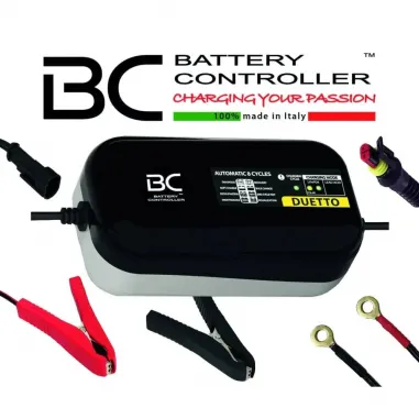 Carica Batteria Moto BC Duetto 1500 Battery Mantenitore PER Acido e LITIO